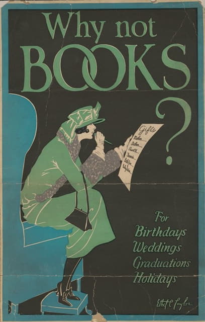Ethel C Taylor - Why not books. for birthdays, weddings, graduations, holidays.