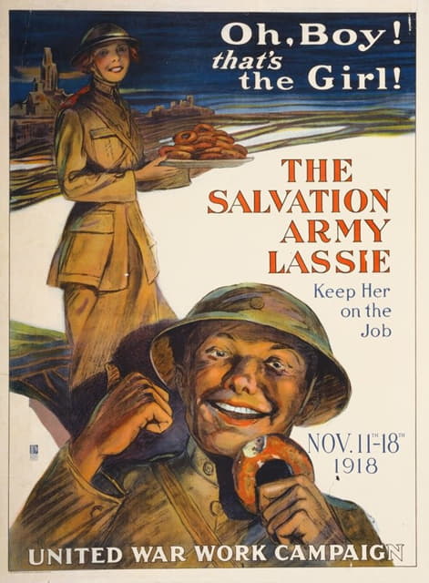 George Mather Richards - Oh, boy! That’s the girl! The Salvation Army lassie–keep her on the job