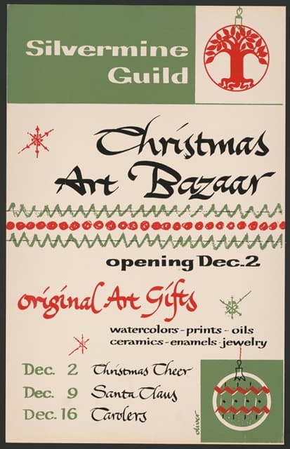 H. Edward Oliver - Christmas art bazaar