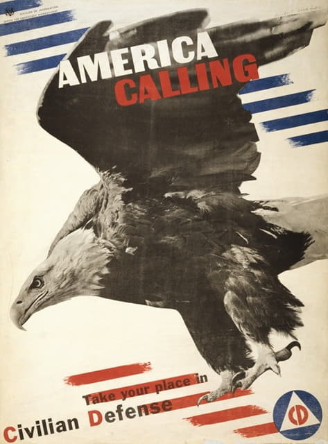 Herbert Matter - America calling. Take your place in civilian defense