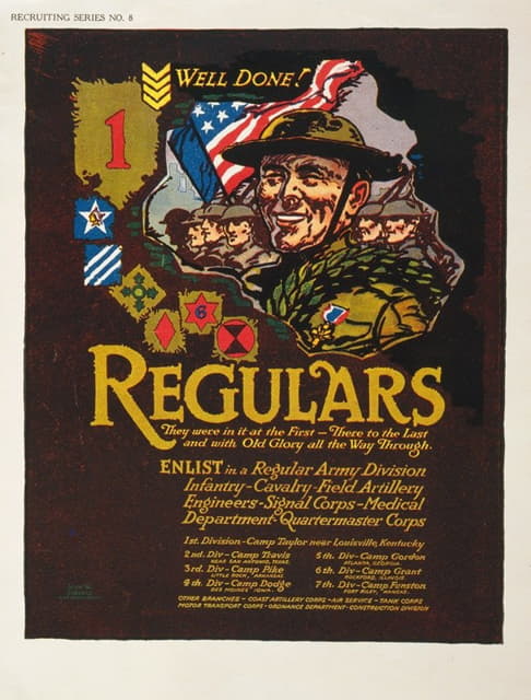 John W. Sheeres - Regulars – They were in it at the first – There to the last, and with Old Glory all the way through