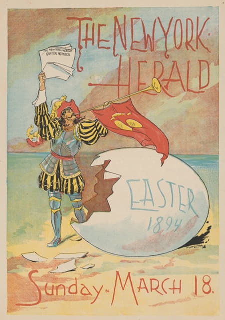 Max de Lipman - The New York Herald, Easter 1894. Sunday – March 18