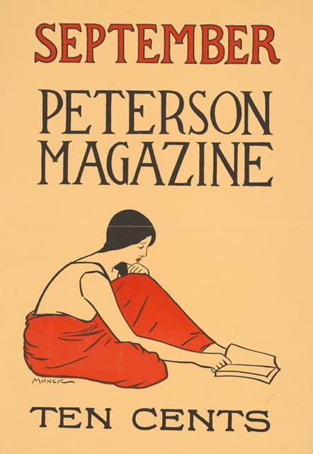 Monck - September, Peterson magazine, ten cents