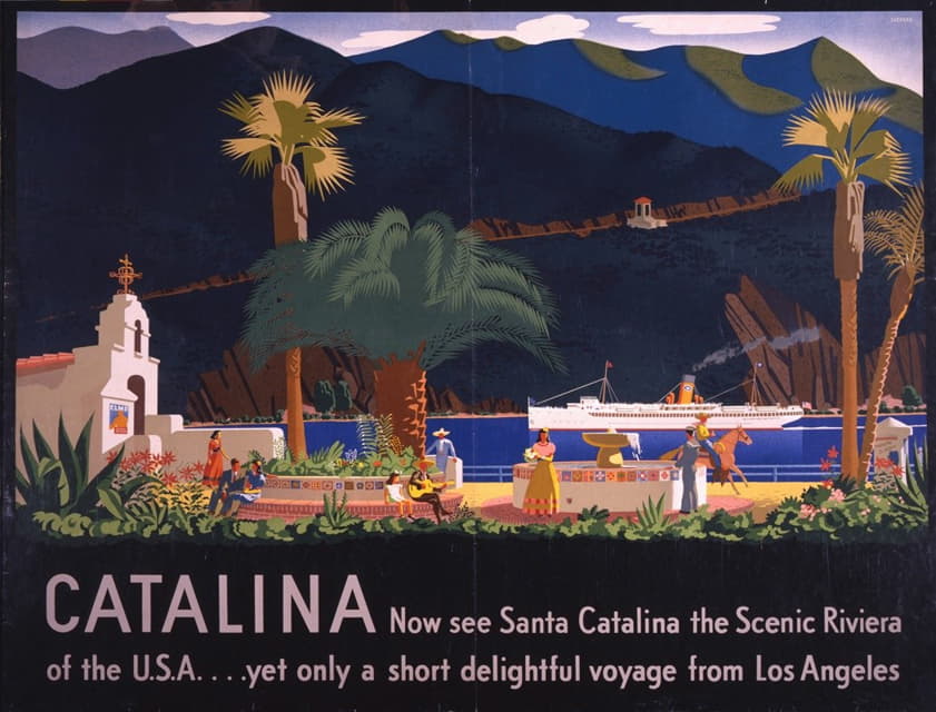 卡塔琳娜；现在去看看圣卡塔琳娜，美国风景秀丽的里维埃拉……但从洛杉矶出发只是一次短暂而愉快的航行