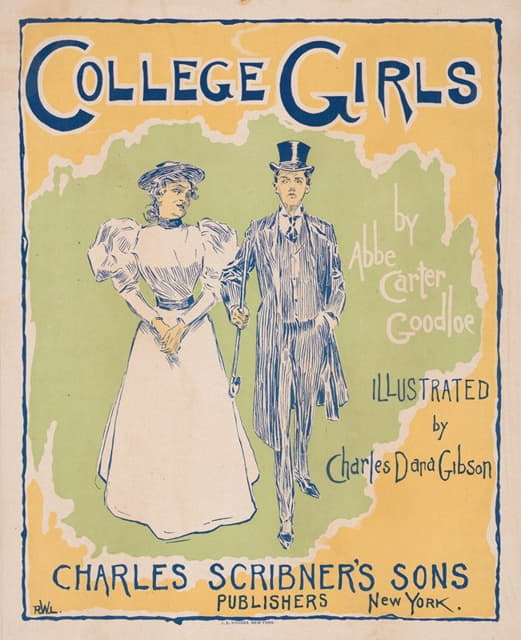 Remington W. Lane - College girls by Abbe Carter Goodloe, illustrated by Charles Dana Gibson