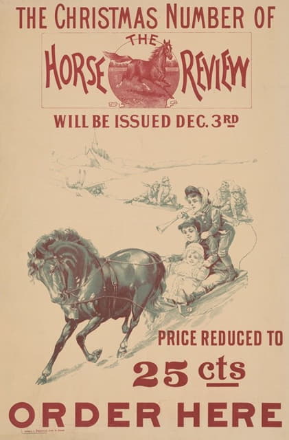Shober & Carqueville - The Christmas number of the Horse Review will be issued Dec. 3rd