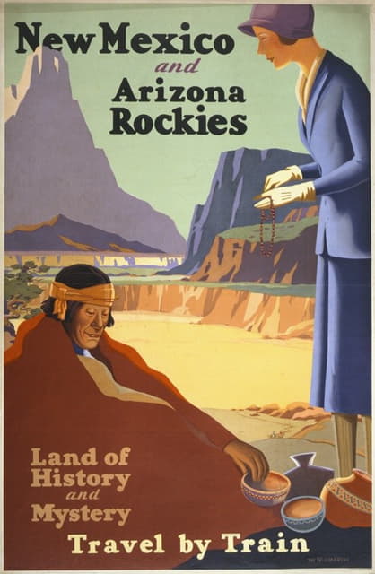 The Willmarths - New Mexico and Arizona rockies. Land of history and mystery. Travel by train