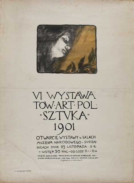 Józef Czajkowski - VI Wystawa Towarzystwa Artystów Polskich ‘Sztuka’