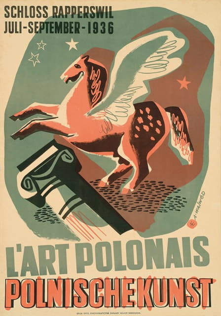 波兰艺术，波兰艺术。拉帕斯威尔城堡，1936年7月至9月