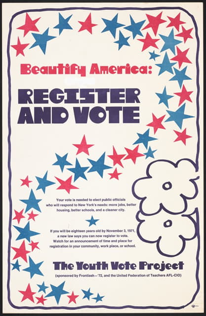 美化美国-登记和投票