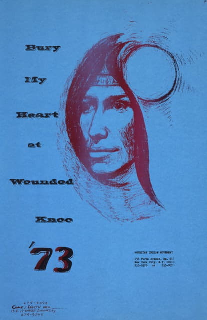 Anonymous - Bury my heart at Wounded Knee, ’73