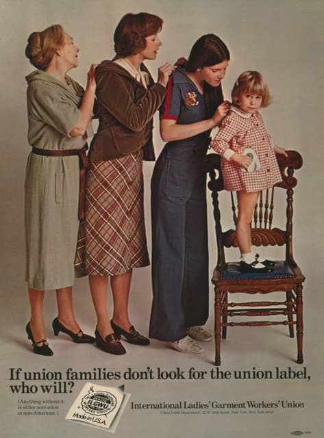 Anonymous - If union families don’t look for the union label, who will