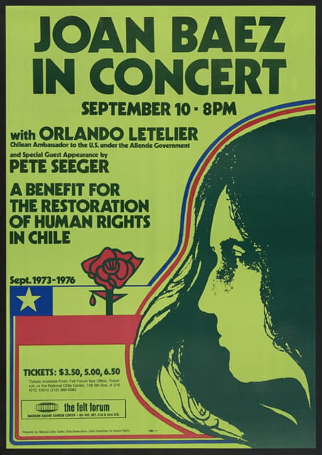 Anonymous - Joan Baez in concert, September 10 …