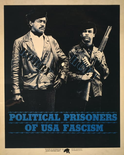 Anonymous - Political prisoners of USA fascism Bobby, Huey.