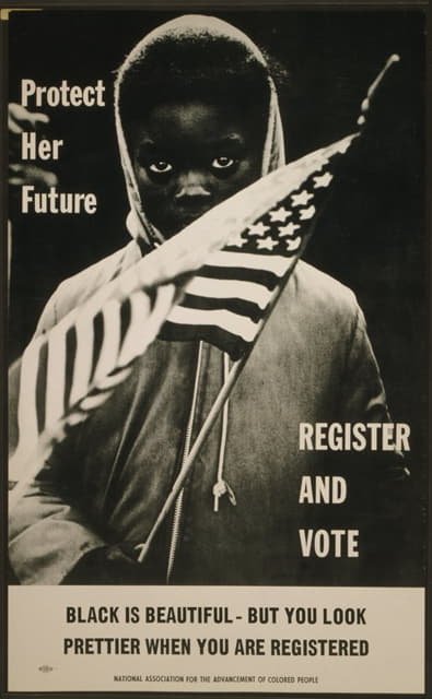 保护她的未来；登记并投票