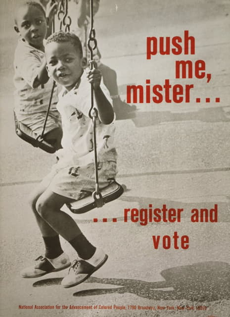 Anonymous - Push me, mister… register and vote