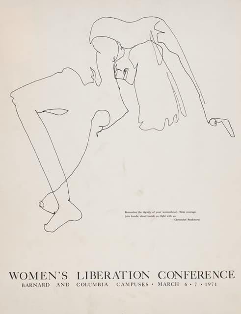 1971年3月6日和7日在巴纳德和哥伦比亚大学举行的妇女解放会议