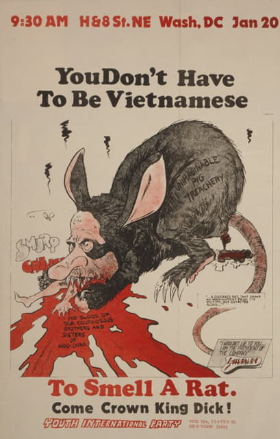 你不必是越南人就能闻到老鼠的味道。来吧，迪克国王！