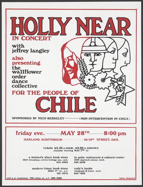 Emily Polenshek - Holly Near in concert … for the people of Chile
