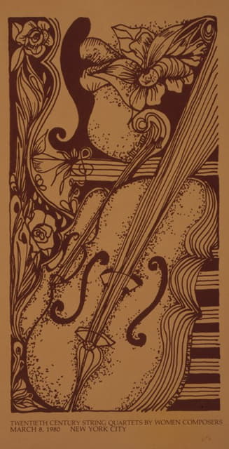 二十世纪女作曲家弦乐四重奏，1980年3月8日，纽约市