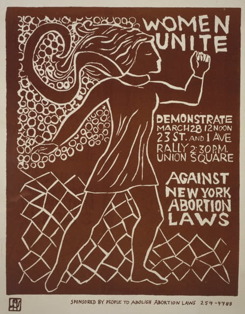 Lucia Vernarelli - Women unite Demonstrate March 28 … against New York abortion laws.