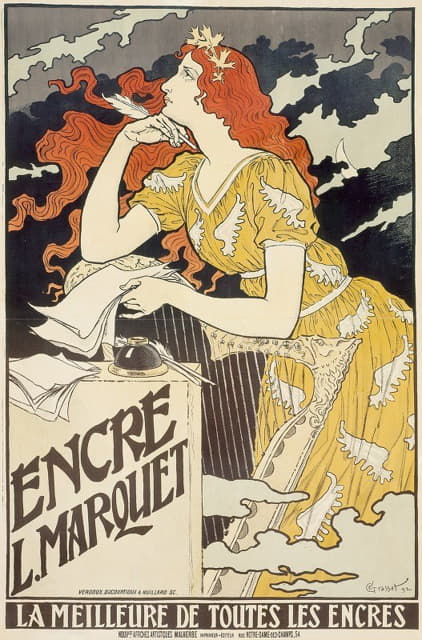 Eugène Grasset - Encre L. Marquet