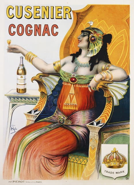 Anonymous - Cusenier Cognac Advertisement Poster