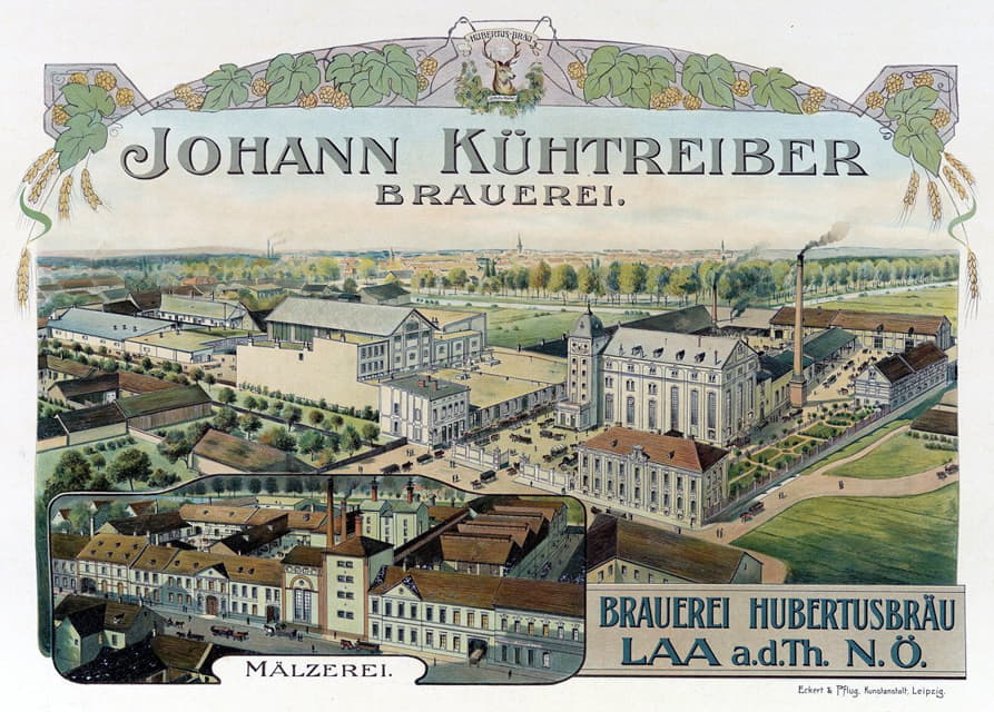 Johann Kühtreiber - Brauerei Plakat