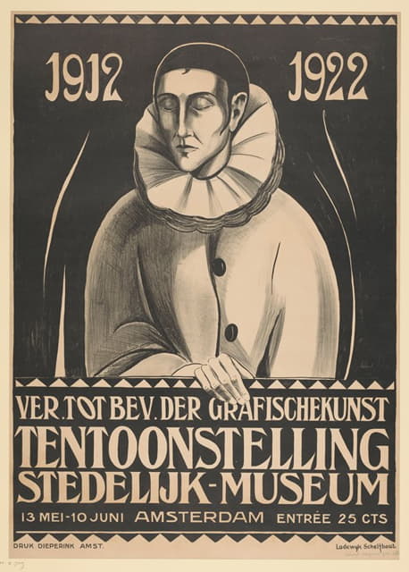 为阿姆斯特丹市博物馆的一个展览做准备。1922