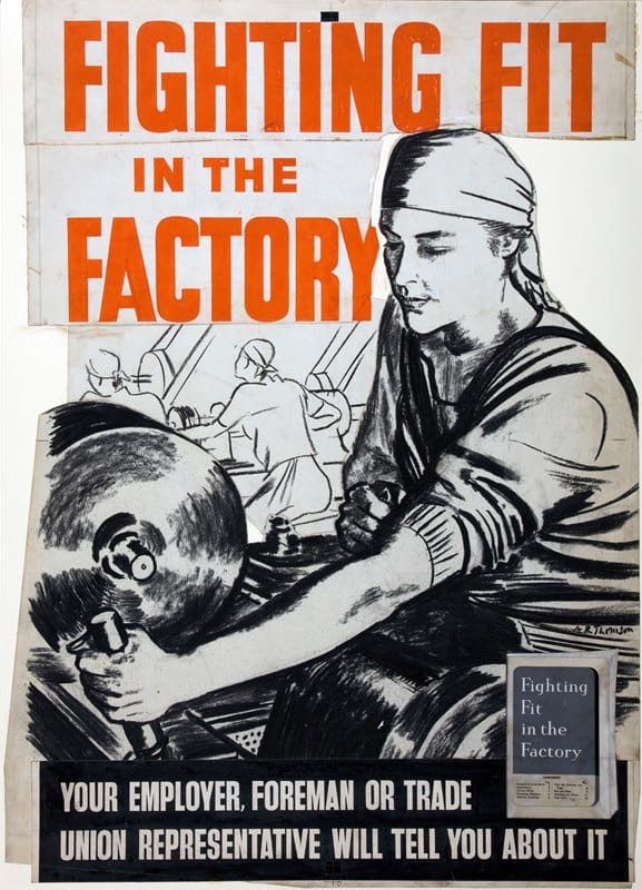 A R Thomson - Fighting fit in the factory. Your employer, foreman or trade union representative will tell you about it