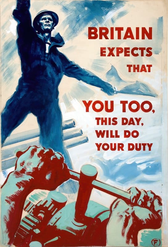 Harold Forster - Britain expects that you too, this day, will do your duty