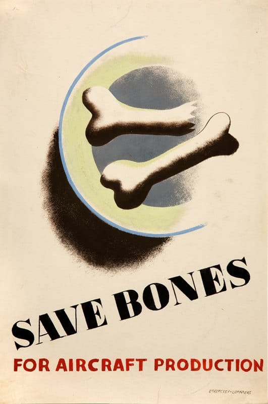 Tom Eckersley - Save bones for aircraft production