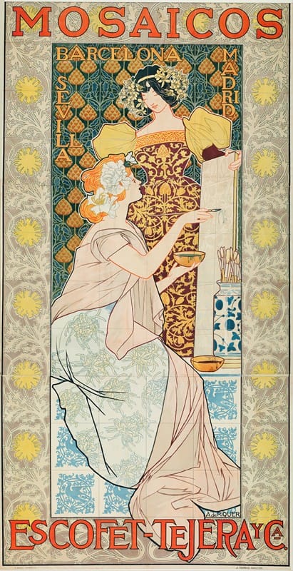 Alexandre de Riquer - Mosaicos Escofet-Tejera y CA