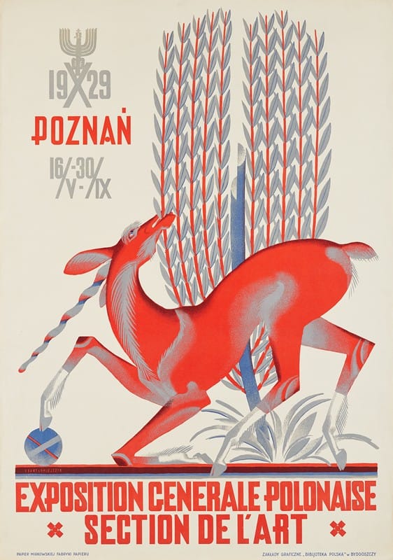 Edmund Bartłomiejczyk - Poznań – Exposition Generale Polonaise – Section de l’art