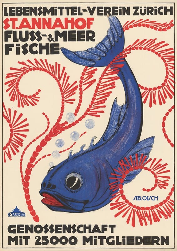 Sebastian Oesch - Lebensmittel-Verein Zürich – St. Annahof – Fluss- & Meerfische – Genossenschaft mit 25’000 Mitgliedern