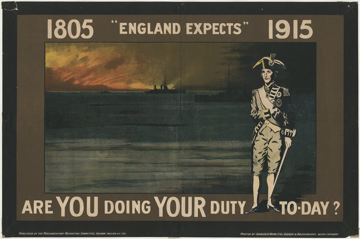 Anonymous - 1805-1915 ; ‘England expects’