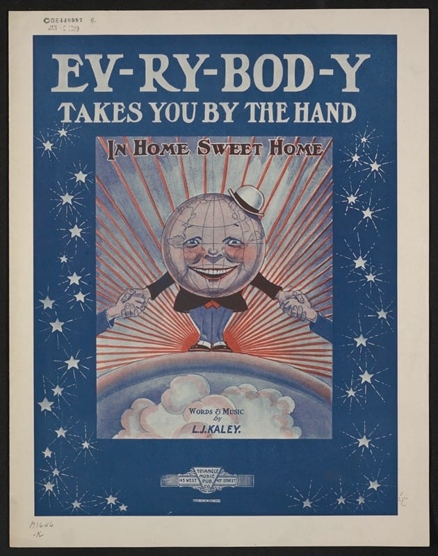Anonymous - Ev-ry-bod-y takes you by the hand in home sweet home
