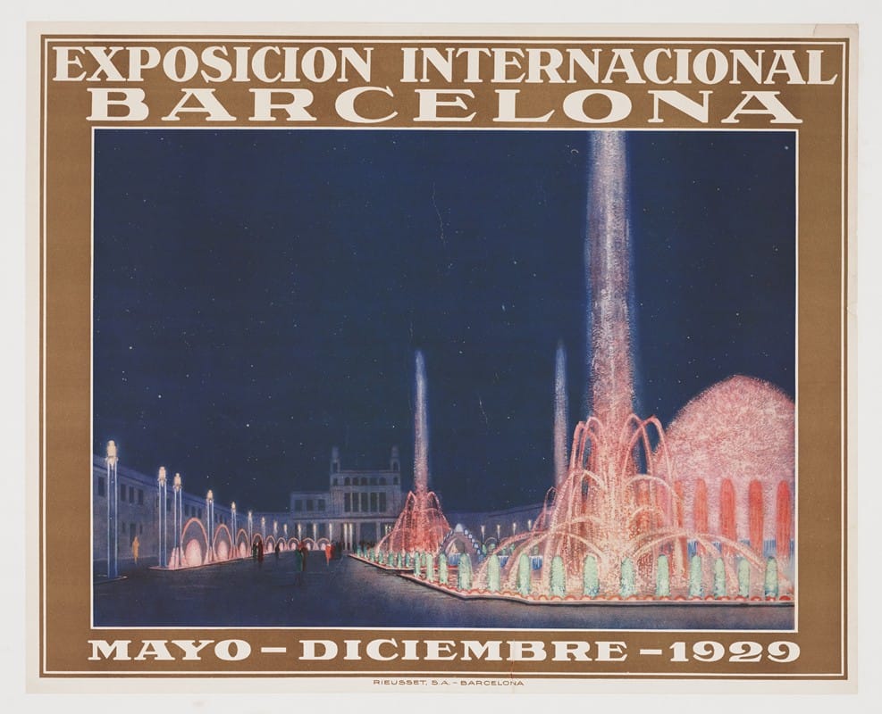 Anonymous - Exposicion Internacional Barcelona 1929