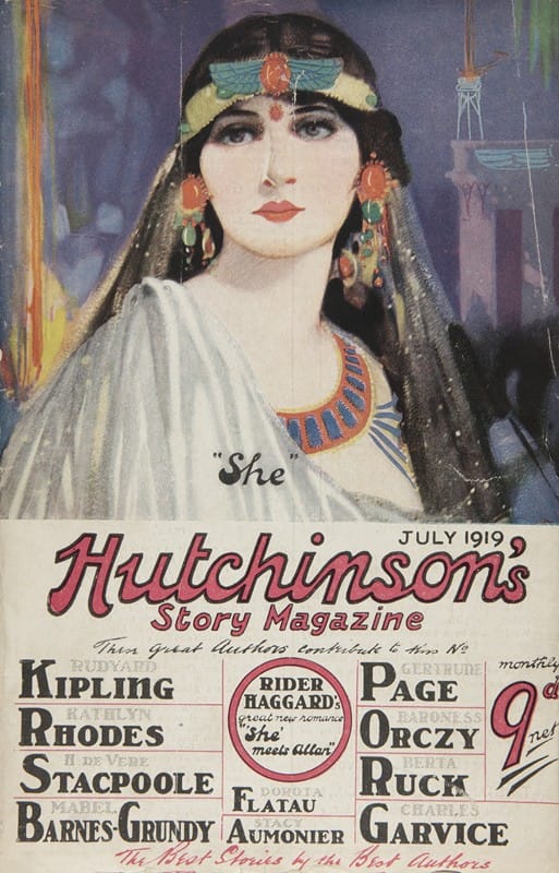Anonymous - Hutchinson’s Story Magazine Cover