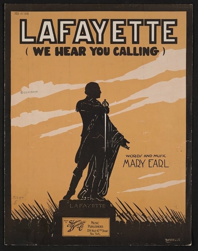 Anonymous - Lafayette (we hear you calling)