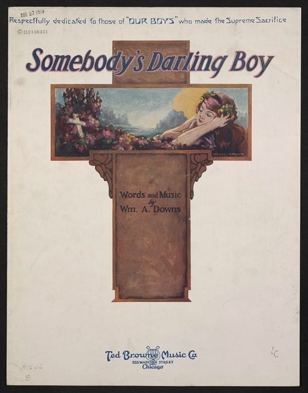 Anonymous - Somebody’s darling boy