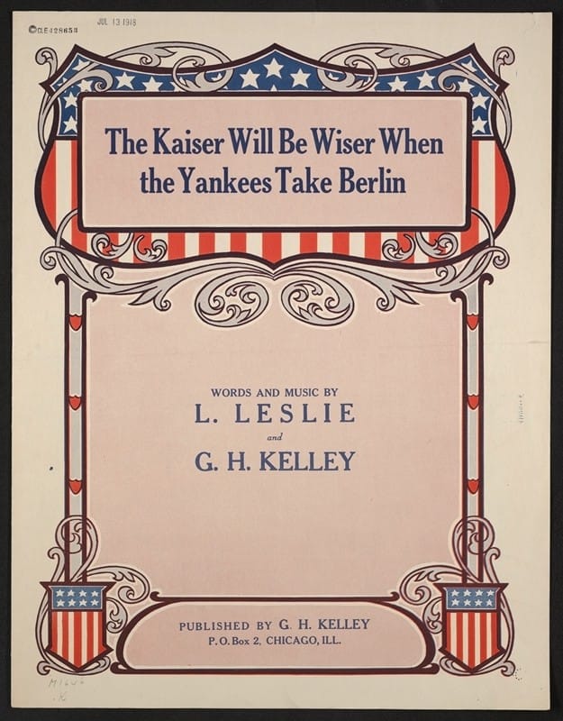 Anonymous - The Kaiser will be wiser when the Yankees take Berlin