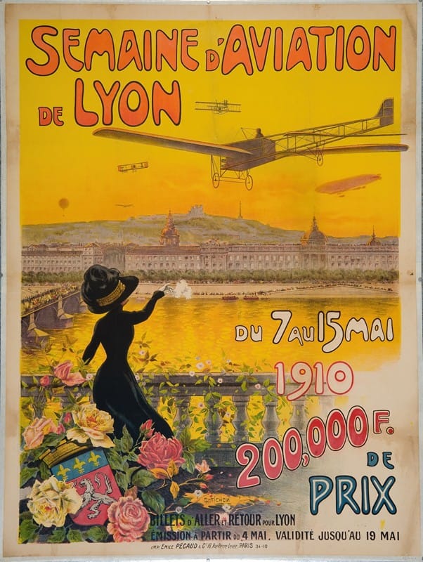 Charles Tichon - Semaine d’aviation de Lyon
