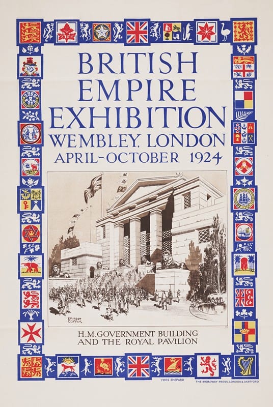 Ernest Coffin - British Empire Exhibition, Wembley, London, April-October 1924