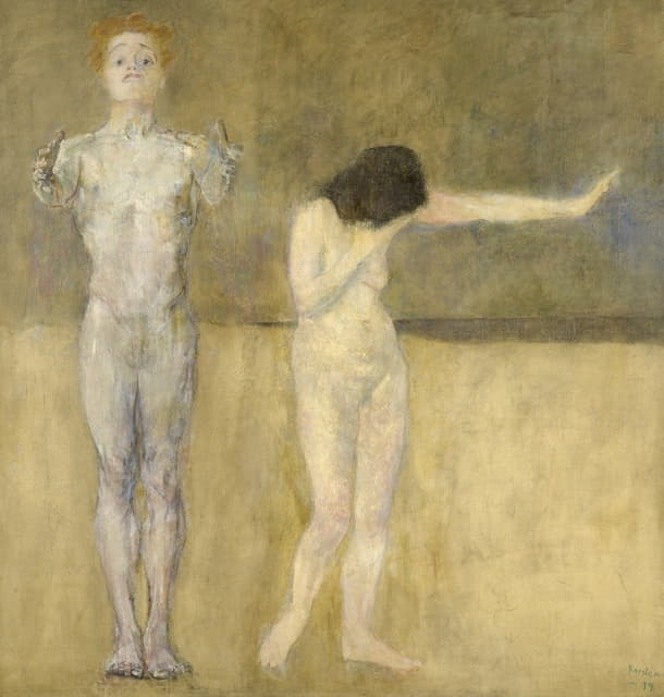 Ludvig Karsten - Adam and Eve