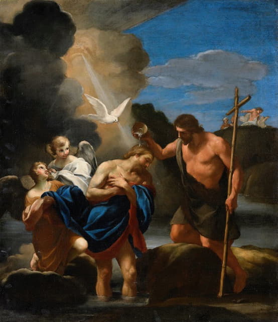 Andrea Sacchi - The Baptism of Christ