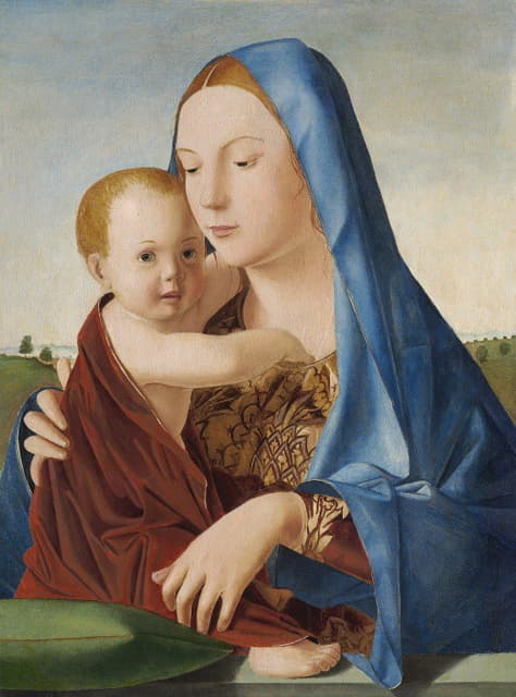 Antonello da Messina - Madonna and Child