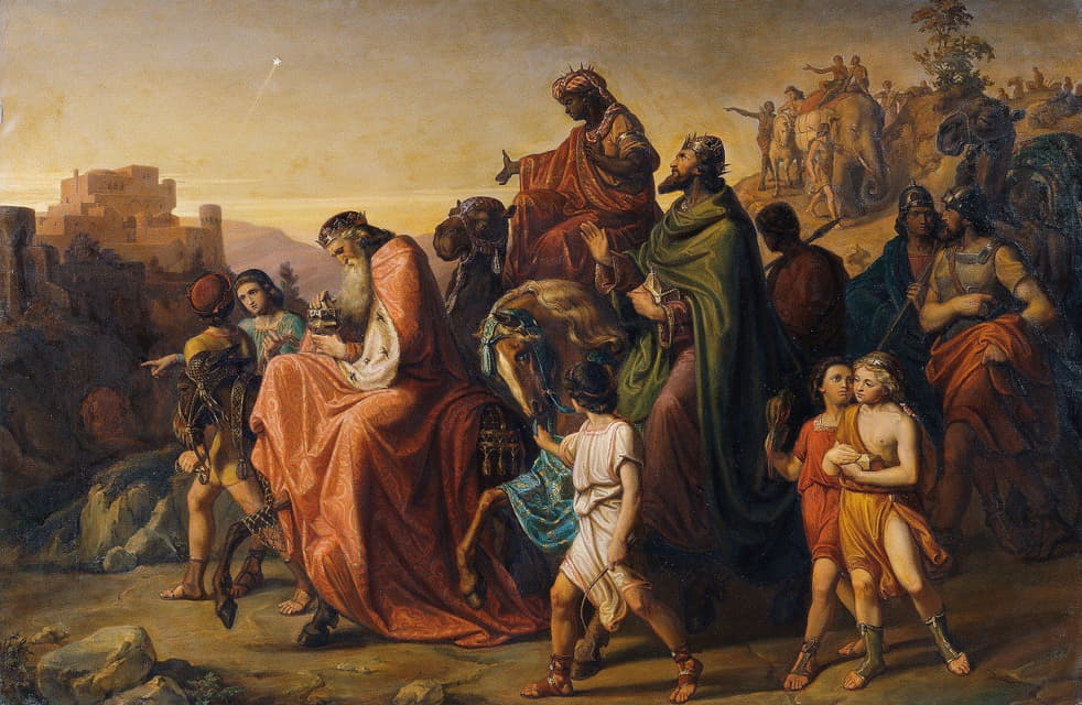 August Wörndle - Procession of the three kings