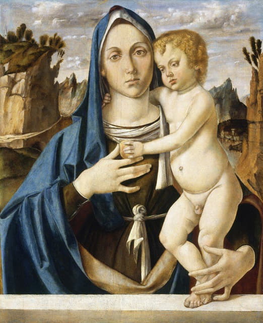 Bartolomeo Montagna - Madonna and Child