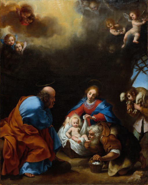 Carlo Dolci - Adoration of the Shepherds